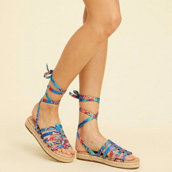 Circus Sam Edelman Lace Up Sandals - Picture 1 of 9
